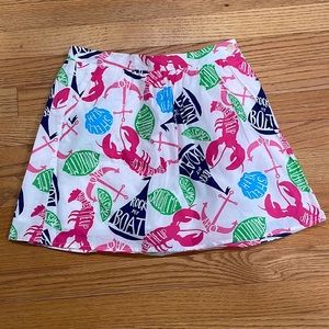 Lilly Pulitzer nautical skirt